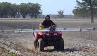 Carrying out an Electromagnetic Induction (EM) survey using an EM31.