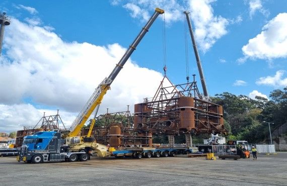 Terrigal Artificial Reef structure