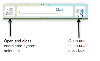 Scale and coordinate system Scale and coordinate system