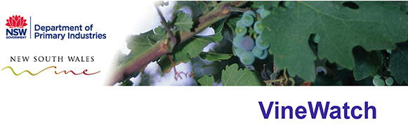 VineWatch bulletin header